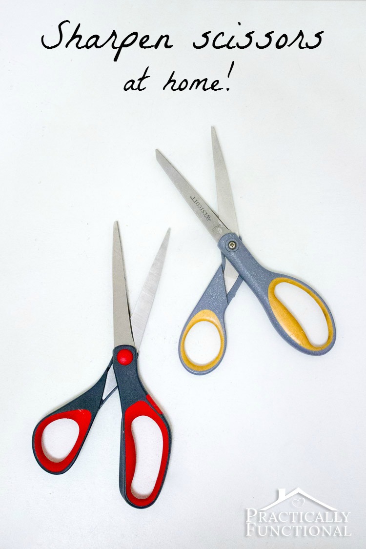 How To Sharpen Scissors At Home – Practically Functional